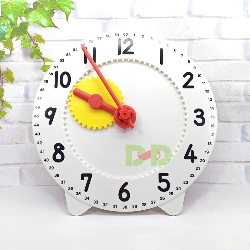 小荳荳 教學鐘 時鐘 時間教學 台灣製 數學教具 時間教具 時鐘教具 | 蝦皮購物