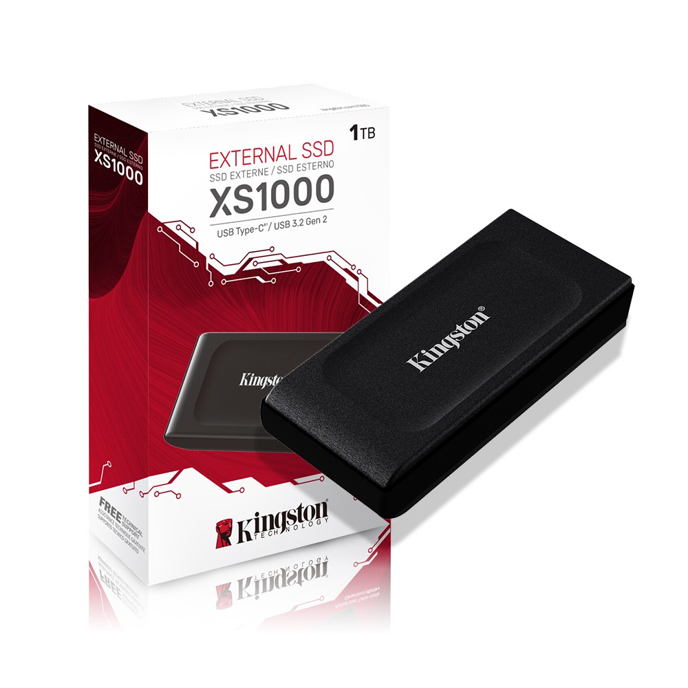 キングストン SSD 2TB USB3.2 Gen2x2 荒っぽ ほぼ未使用