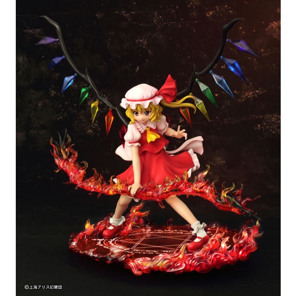 清倉【東方Project】惡魔之妹 1代 二小姐 芙蘭朵露 紅劍 模型 23cm | 蝦皮購物