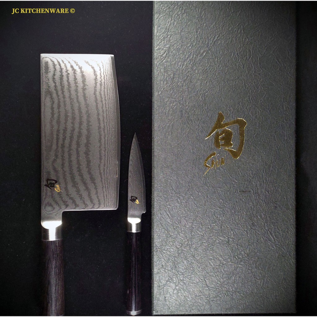 【旬 SHUN】日本製 Classic經典系列 中式切刀禮盒2刀組 DM0700/DM0712 VG-MAX | 蝦皮購物