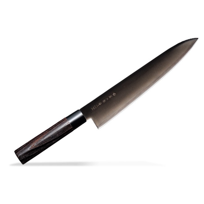 藤次郎 牛刀 日本製 疾風BLACK 210mm 燕三条製包丁の【藤次郎オンラインショップ】 / 藤次郎 禅 BLACK