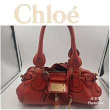 【皮老闆‘s Eva’】 二手真品 法國精品 CHLOE 鎖頭包 (0) | 蝦皮購物