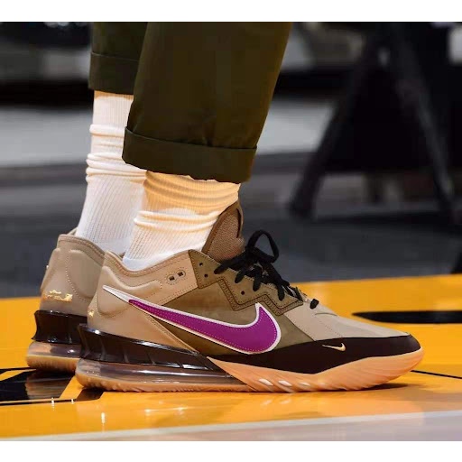 柯拔atmos x Nike LeBron 18 Low NRG Viotech CW5635-200 LBJ18