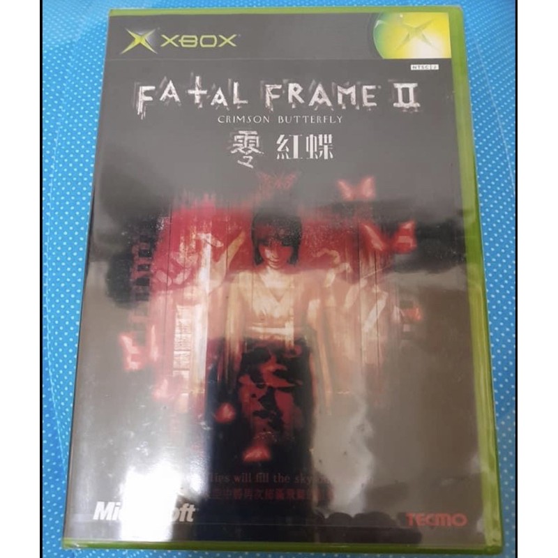 Xbox 零 紅蝶 fatal frame 2 英文亞版 全新品 收藏品