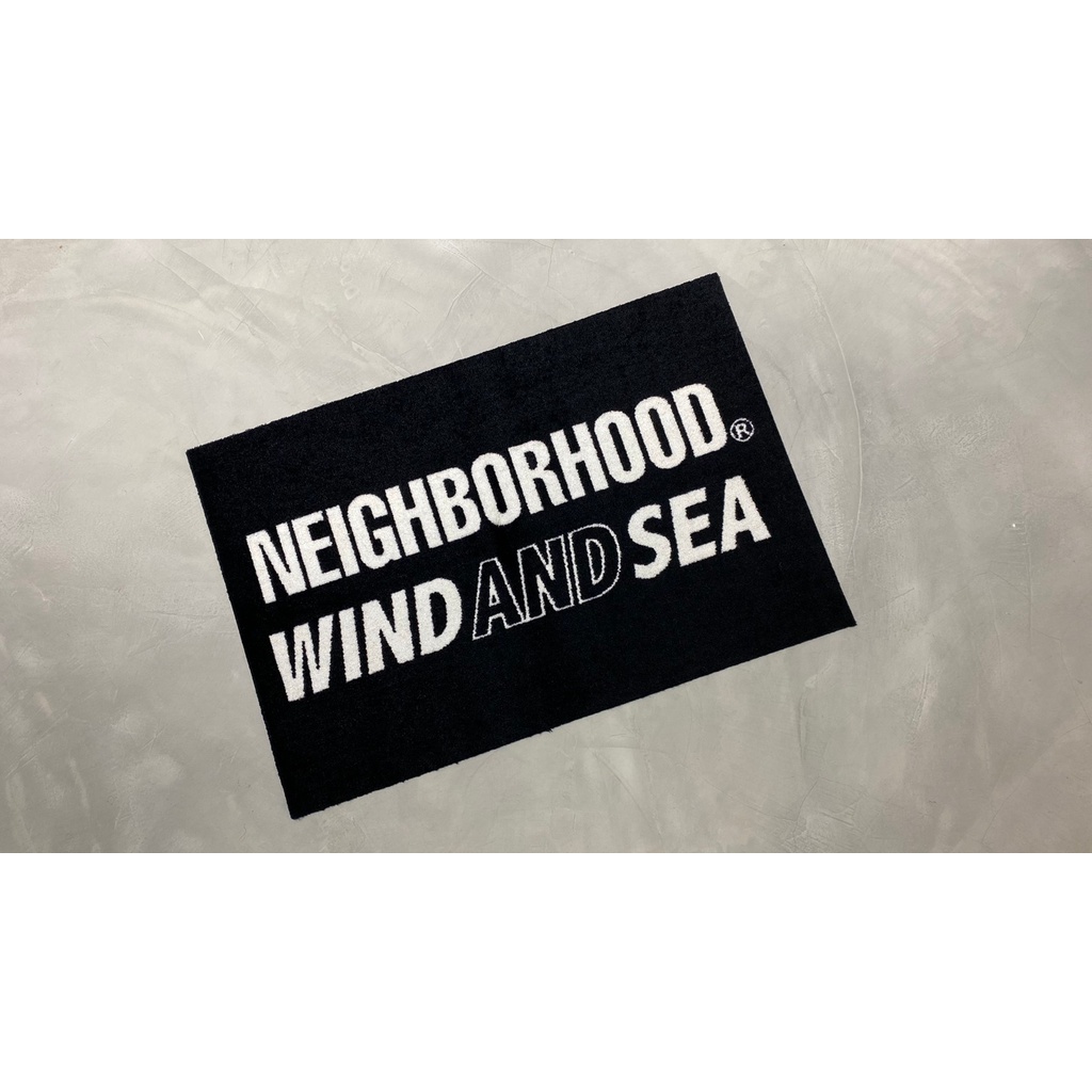 全新現貨 NEIGHBORHOOD WIND AND SEA 聯名 NHWDS / N-MAT Logo地墊 地毯 經典