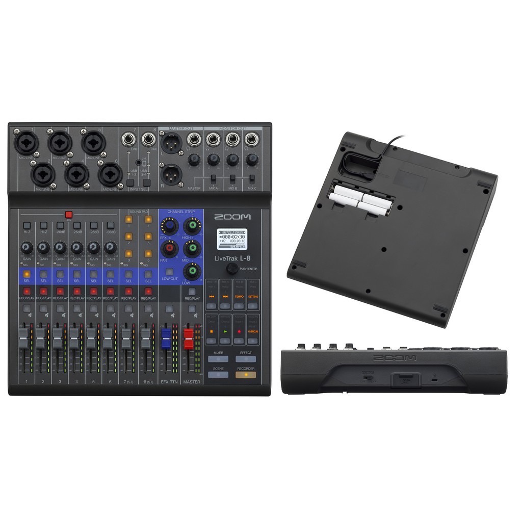 現貨免運】Zoom LiveTrak L-8 L8 ZML-8混音器錄音介面直播錄音