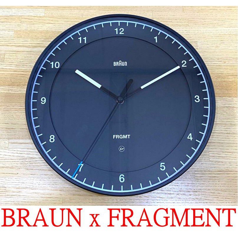 Braun × Fragment BC17BFU 壁掛け時計 ブラウン（BRAUN（ブラウン  