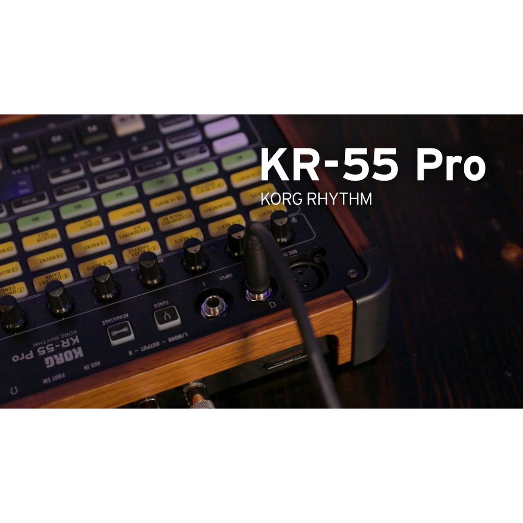 搖滾玩家樂器】 全新公司貨保固免運KORG KR-55 PRO 節奏機效果器KR55