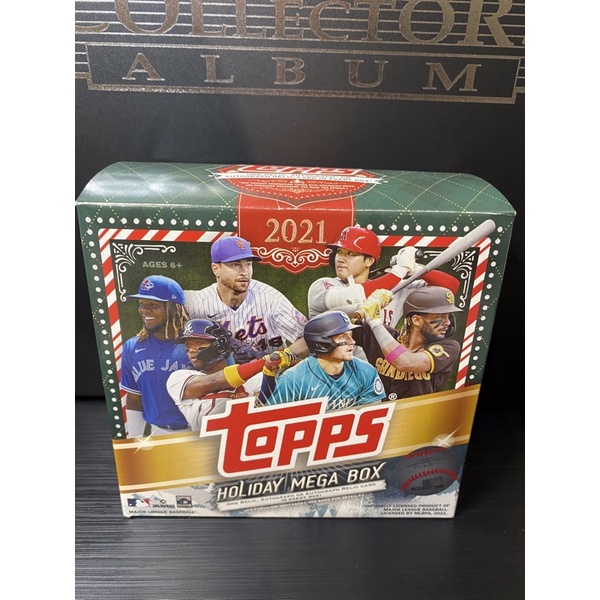 【MLB球員卡】單張 2021 Topps holiday mega box 聖誕 假日 系列 雪花 普卡 rc 蝦皮購物