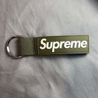 【Faithful】SUPREME WEBBING KEYCHAIN【FW20A80】紅 紫 黑 墨綠 鑰匙圈