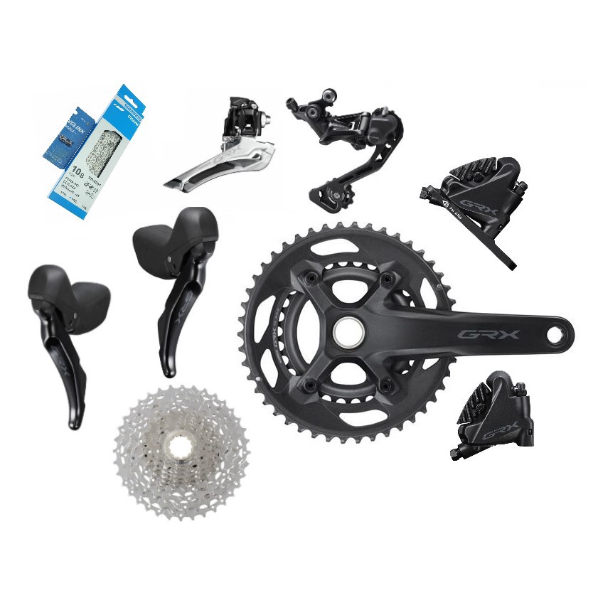 Shimano GRX RX400 2x10速Gravel 礫石公路車油壓碟煞組合規格內閱現貨