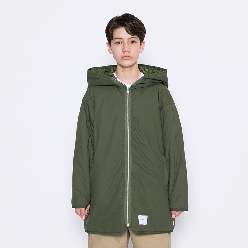 WTAPS 20AW SIS / JACKET / NYLON. RIPSTOP 雙面穿鋪棉外套| 蝦皮購物