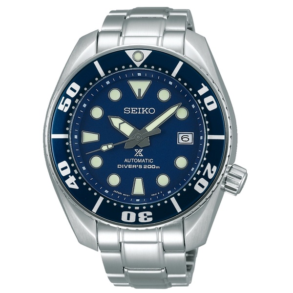 金屋時計) SEIKO (6R15-00G0A) 200米潛水機械錶藍錶面大錶徑45mm 定價