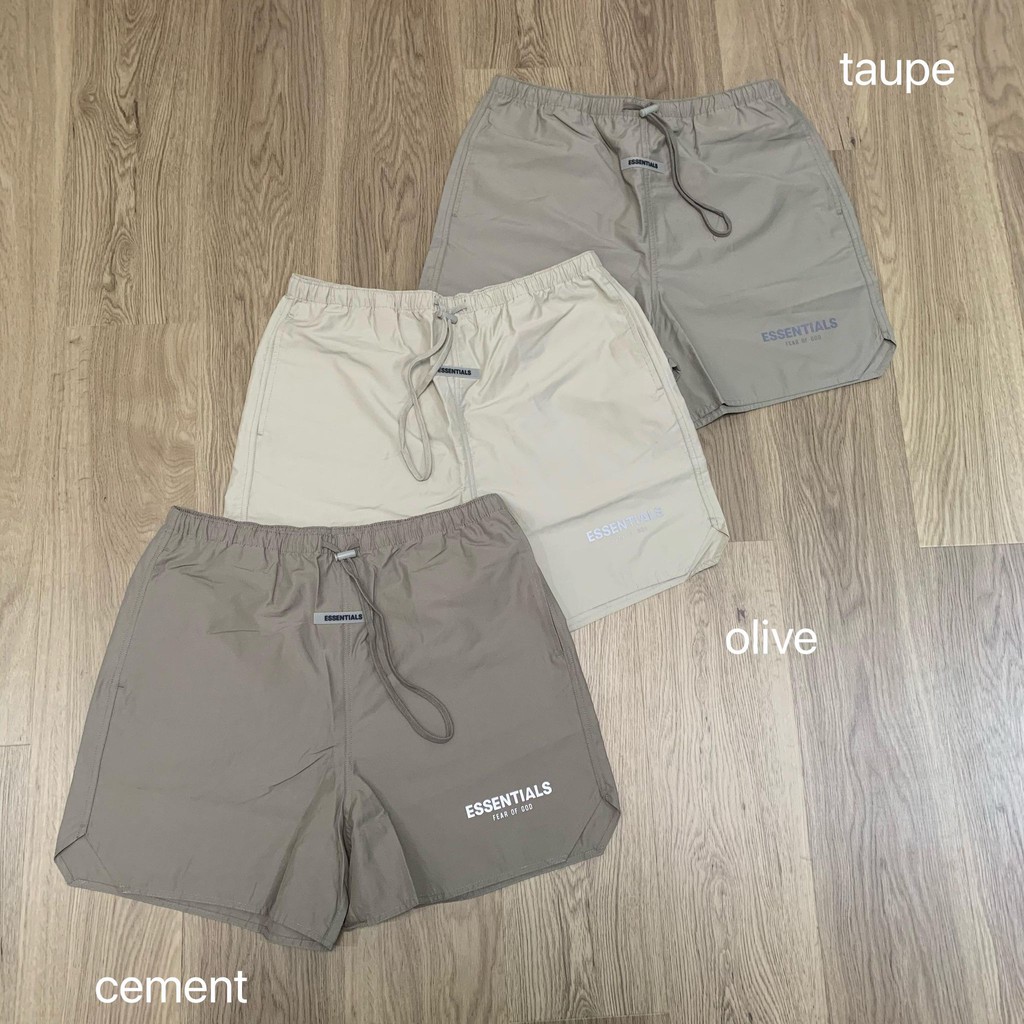 FLOMMARKET] FOG Essentials 20HO volley short taupe 灰褐色風衣短褲