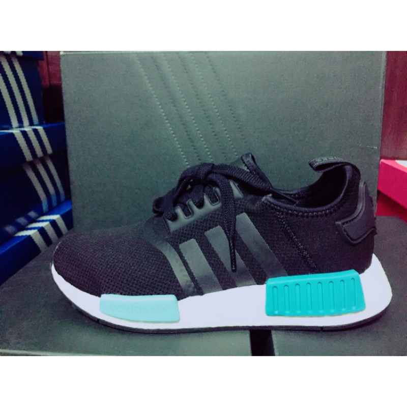 Adidas nmd shop black icey blue