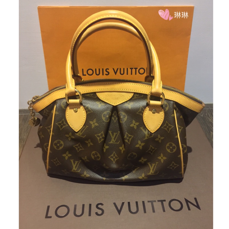 LV M40143 Monogram Tivoli PM 經典原花抓皺手提包《免運費》