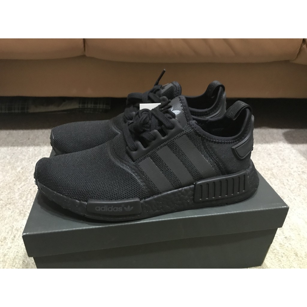 Adidas shop nmd black