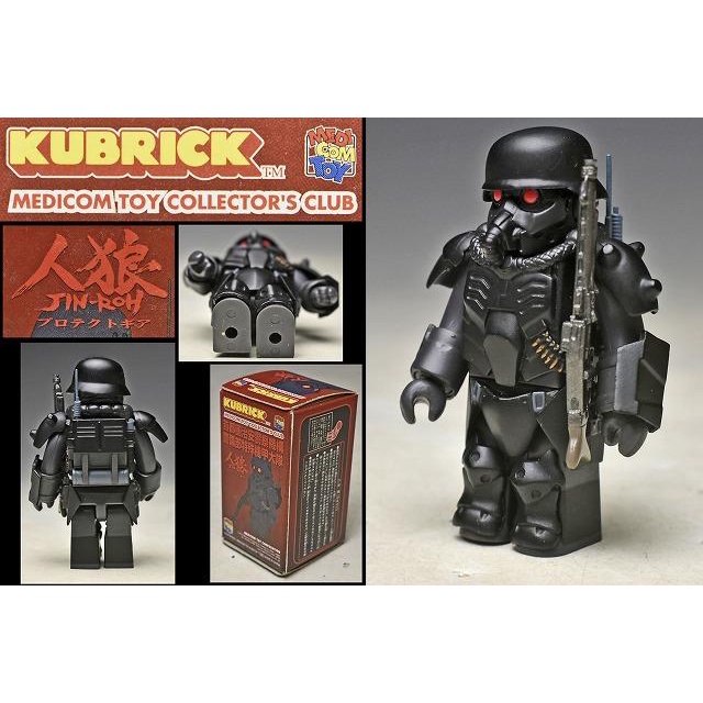 ❤里昂玩具部❤全新品kubrick 人狼JIN-ROH 犬狼傳說日版裝甲部隊BE