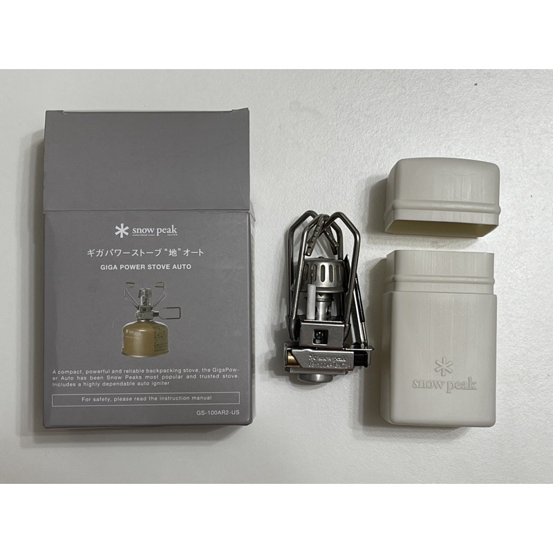 [全新]（可面）雪峰 snow peak 高山爐頭（GS100AR) 蝦皮購物