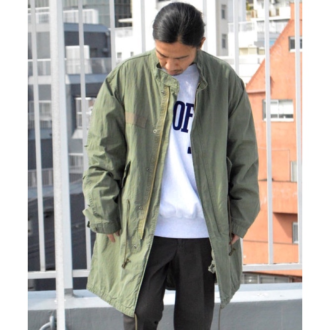 REMI RELIEF × BEAMS PLUS 別注 M65 Parka Olive 外套 日本製