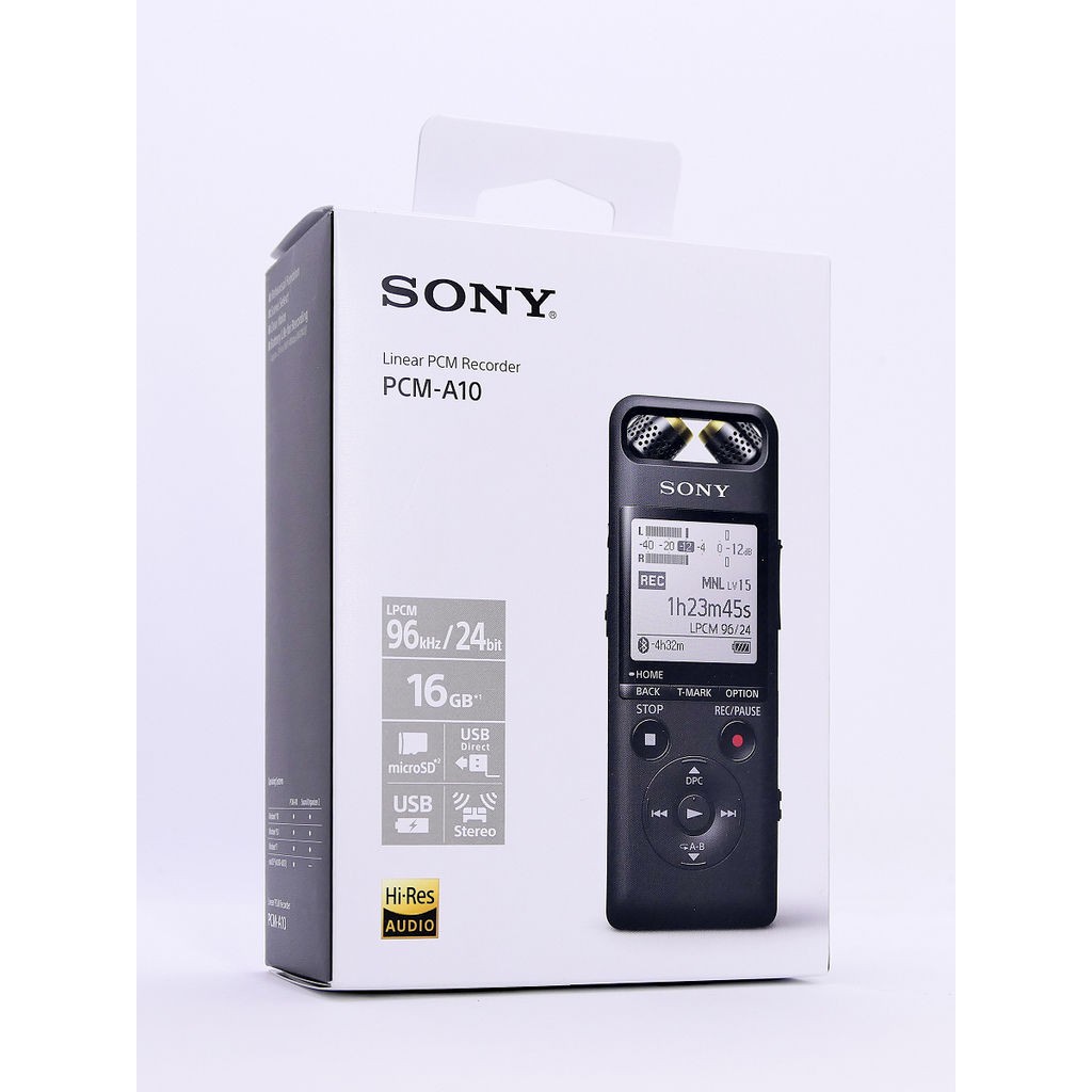 二手極新」SONY 藍牙數位錄音筆16GB PCM-A10 | 蝦皮購物
