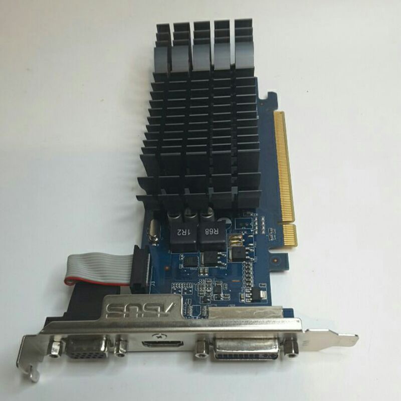 PCI-E顯示卡ASUS華碩EN210靜音VGA技嘉GV-N210D3-1GI GeForce 210半高LP