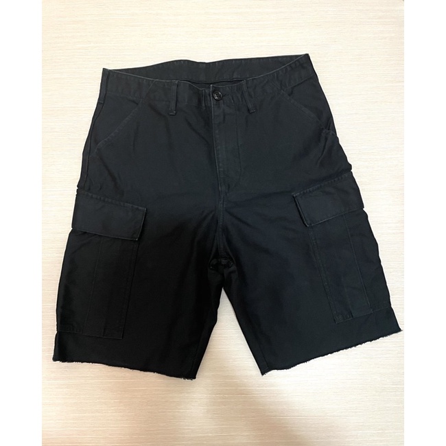 DESCENDANT DWU Satin Shorts 黑色短褲 DCDT 二手美品