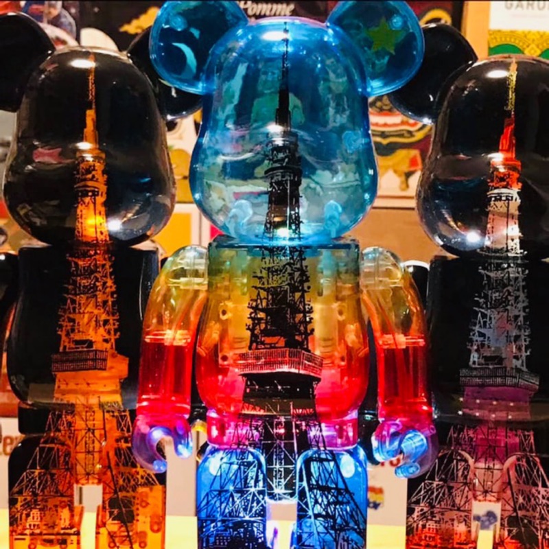 Be@rbrick Tokyo Tower 400% Magic Time Ver 東京鐵塔三代紀念款已售出