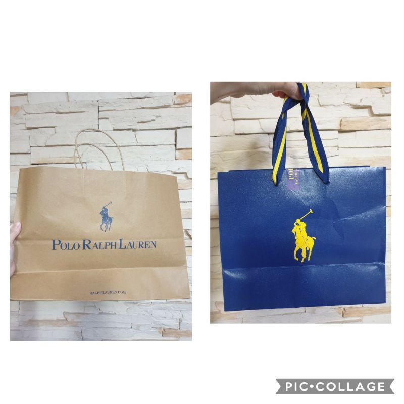 專櫃正品polo Ralph Lauren 紙袋