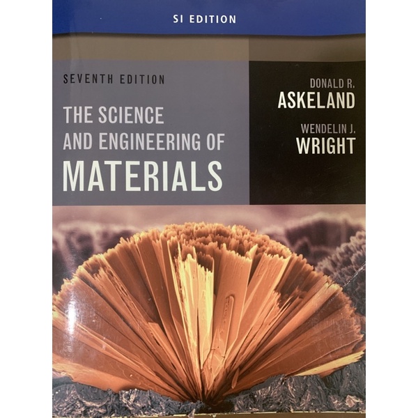 The Science And Engineering Of MATERIALS Seventh Edition | 蝦皮購物