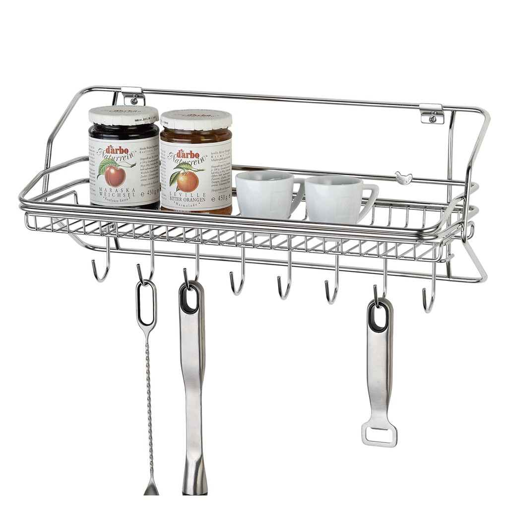 welmi味美 304不鏽鋼掛壁式置物八勾架 5015S | 蝦皮購物
