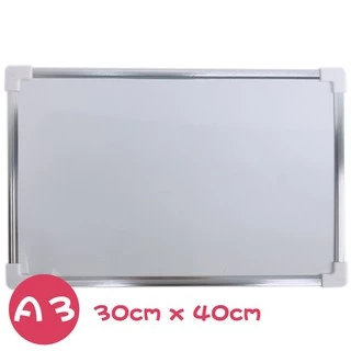 鋁框小白板 雙面磁性小白板 30cm x 40cm /一個入 磁性白板 留言板 -AA6962-AA-6565