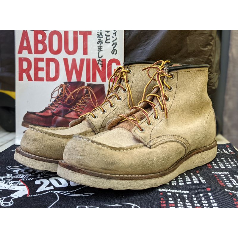 red wing 8173 麂皮 犬標方頭靴 irish setter