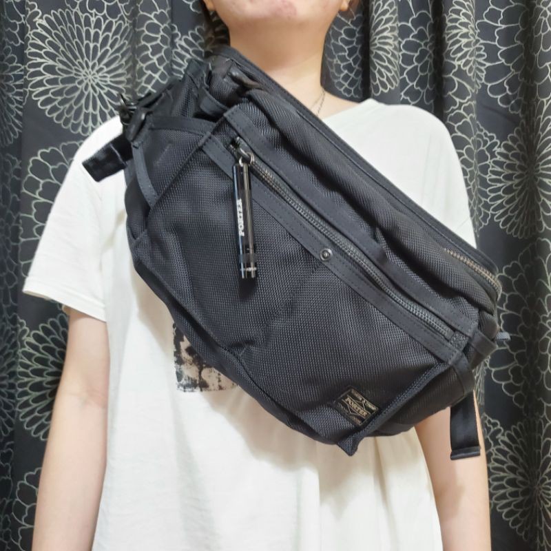 極美品】PORTER ポーター ヒート ウエストバッグ 703-06978-