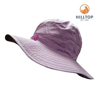【Hilltop山頂鳥】中性抗UV透氣快乾休閒帽S01XG3紫