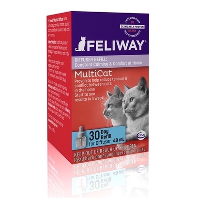 法國費利威 FELIWAY® Muticat 好朋友版貓咪費洛蒙補充瓶（多貓版補充瓶） ★請認明Ceva原廠公司貨標章 | 蝦皮購物