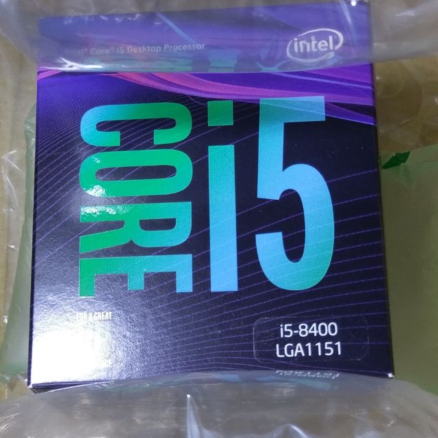 INTEL CPU處理器Core i5-8400 全新盒裝未拆現貨【平輸】 | 蝦皮購物