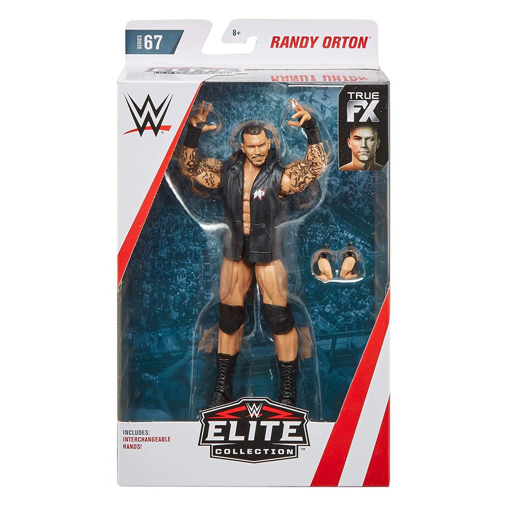 美國瘋潮]正版WWE Randy Orton Elite #67 Figure 最新帽踢造型毒蛇RKO