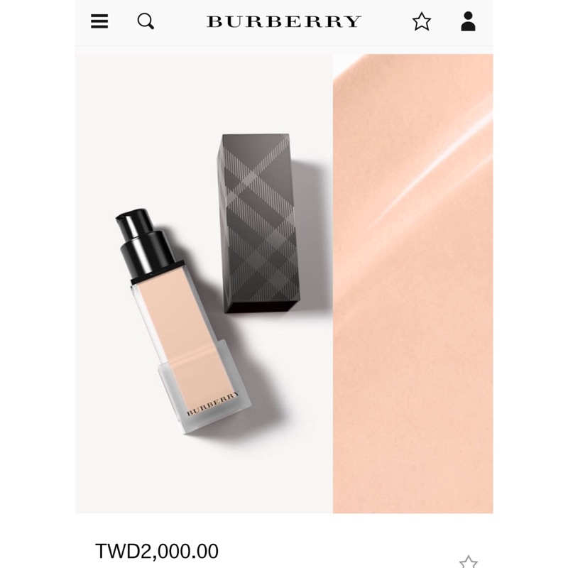 Burberry 粉底液 discount