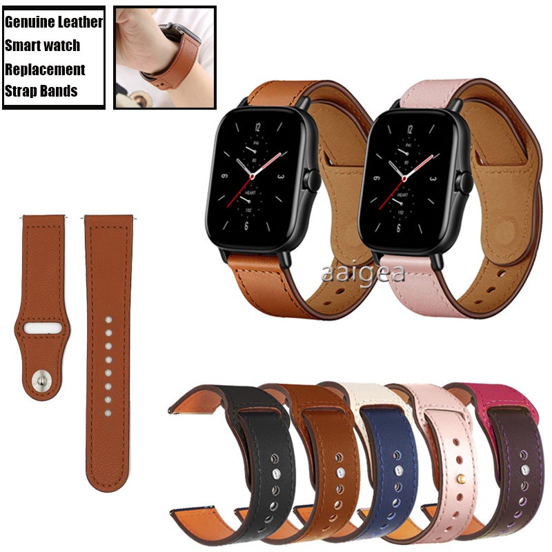 20mm Silikon-Armband 6er Pack Für Amazfit Smartwatches – Passend Für Active 2, GTS 2/3/4, Bip Serie & Mehr