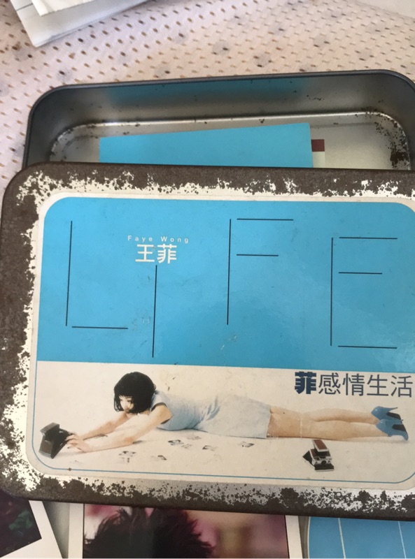 FAYE WONG 菲感情生活 CD DECCA 台湾盤 cards×9 good condition