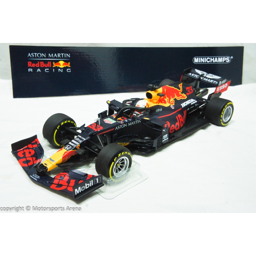 現貨特價】1:18 Minichamps F1 2020 Red Bull RB16 Max Verstappen