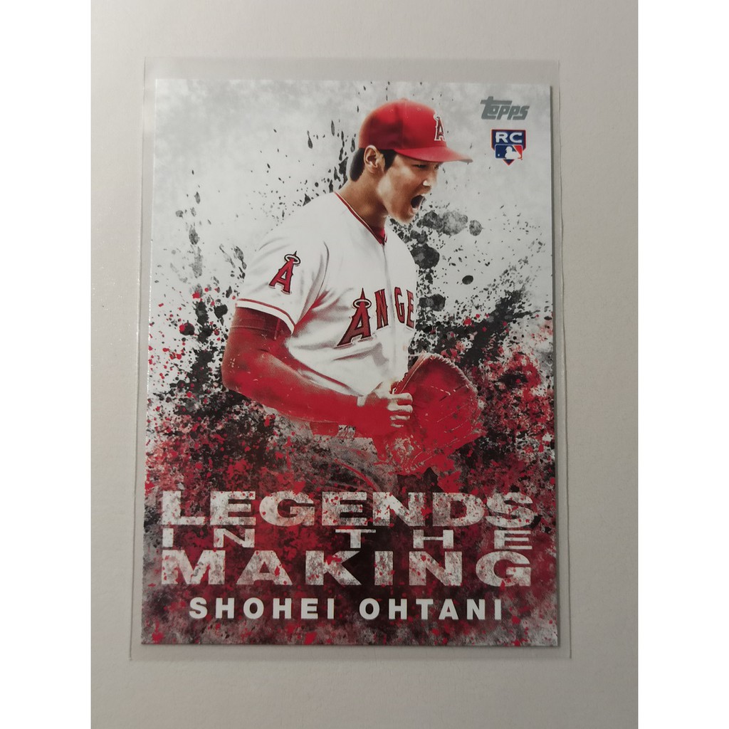 MLB】超帥Legends傳奇油畫風，大谷翔平RC新人卡，2018 Topps Shohei