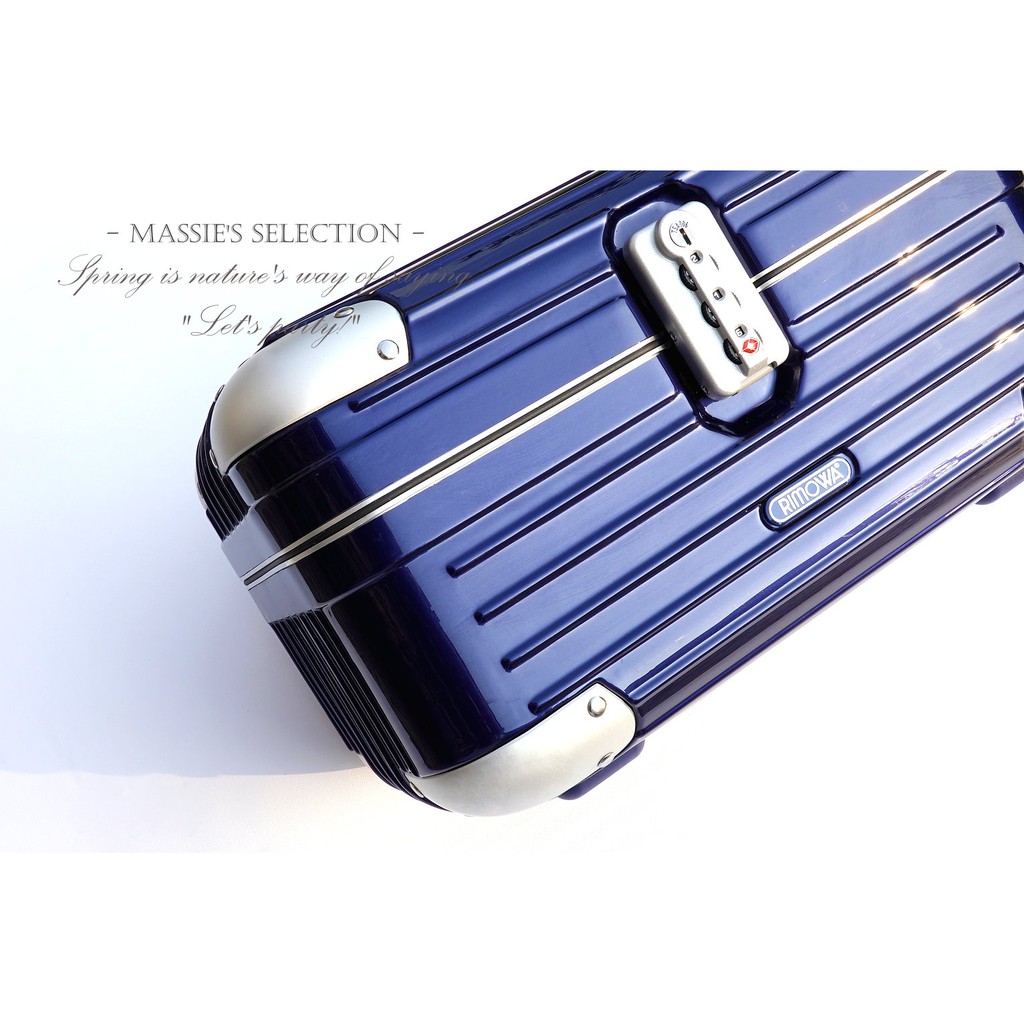 RIMOWA 化妝箱Beauty Case 夜光藍Night Blue 化妝包Limbo LX | 蝦皮購物