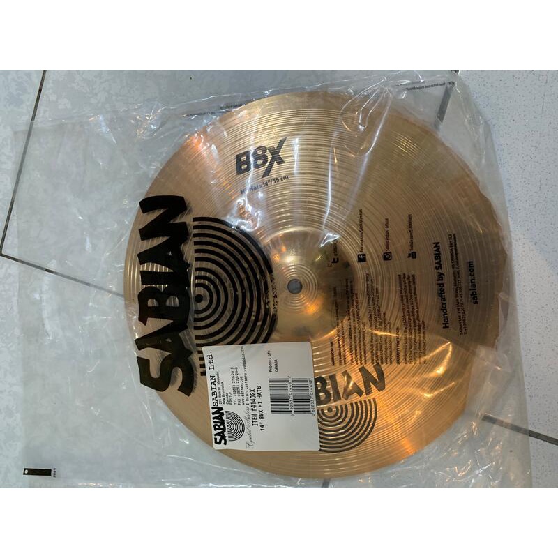 Sabian B8 Rock Plus 14" Hi Hats