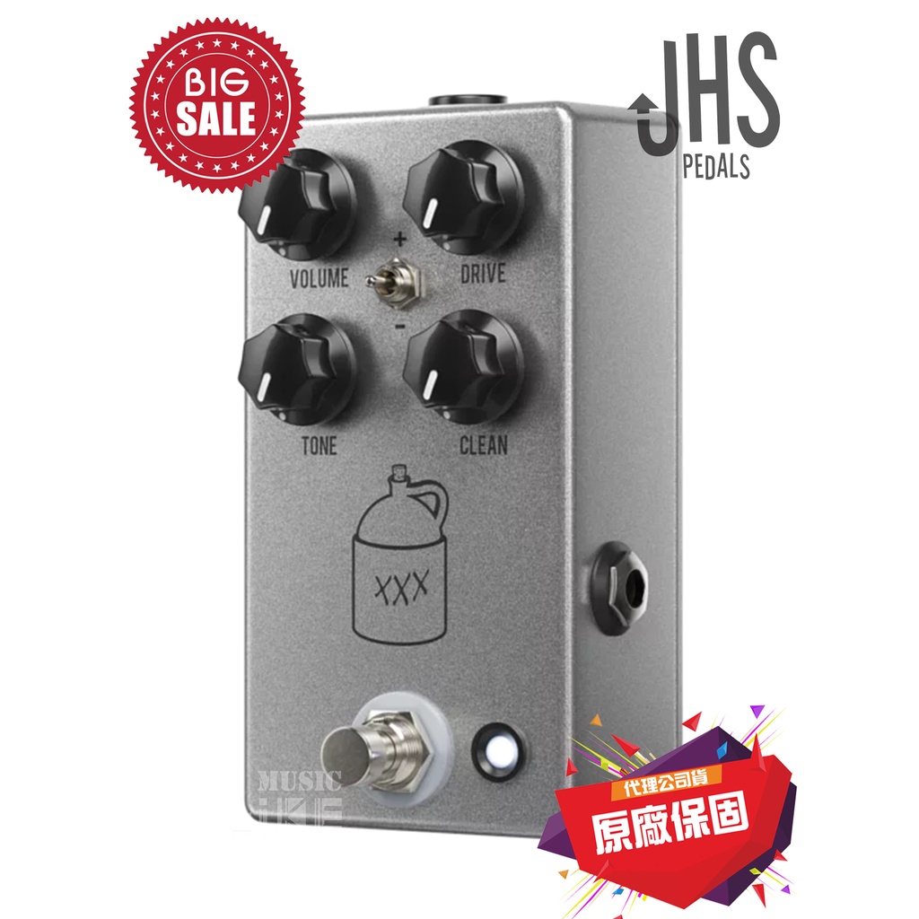 美國手工』 JHS Moonshine V2 效果器OVERDRIVE 破聲公司貨| 蝦皮購物