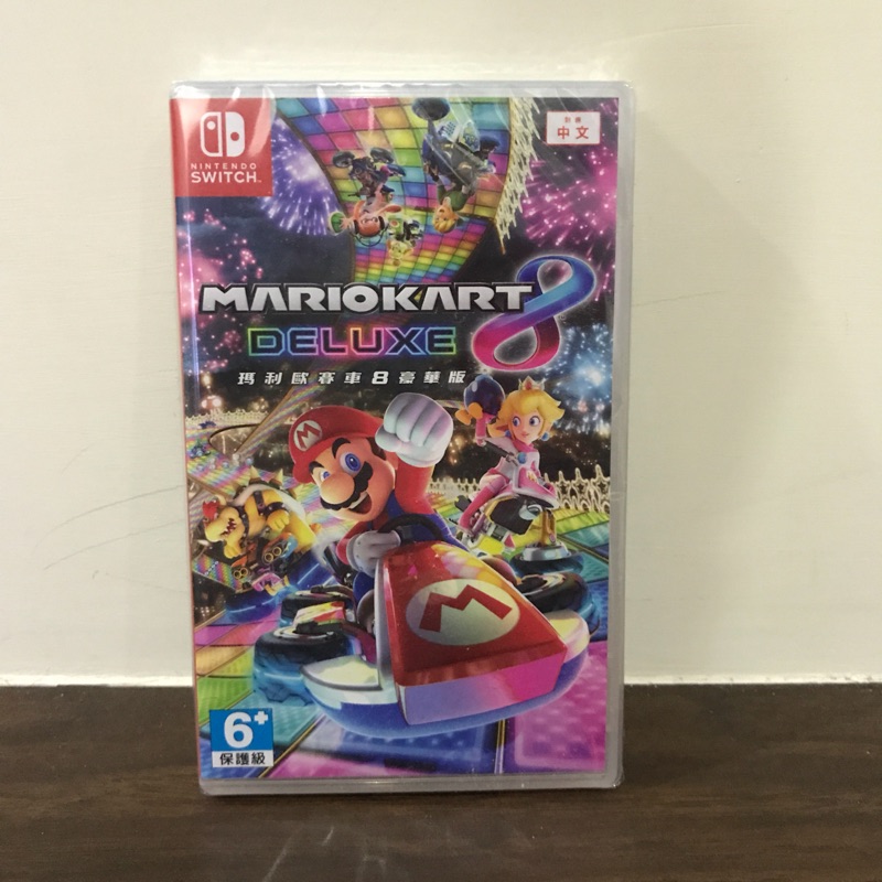 現貨NS Switch 瑪利歐賽車8 豪華版Mario Kart 8 Deluxe 台版中文封面中