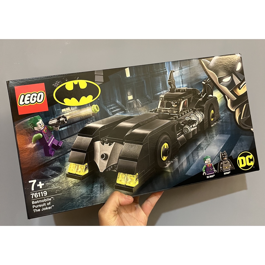 【現貨】LEGO 樂高 DC超級英雄系列 76119 蝙蝠車 Batmobile : 追逐小丑 全新品未拆 | 蝦皮購物
