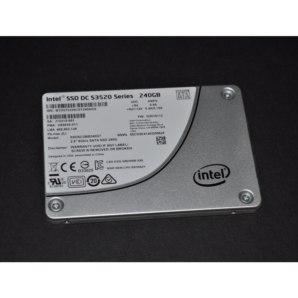 Intel Ssd Dc S3520 Intel Dc S3520 SMB IT Solution Intel SSD DC