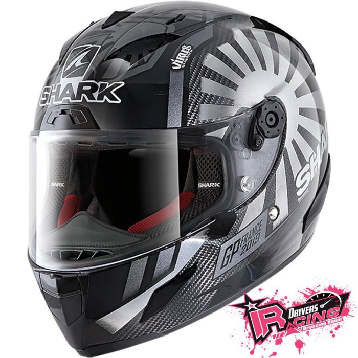 ♚賽車手的試衣間♚ Shark® Race-R Pro Carbon Zarco GP France 黑